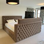 Velora TV Bed – Space-Saving Bed with Built-In TV Lift