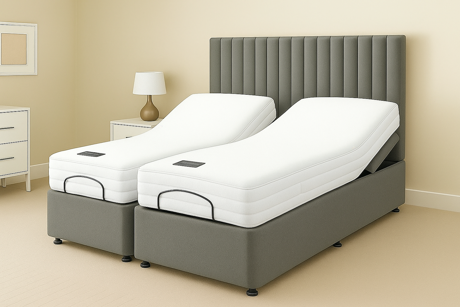ChatGPT Image Sep 6, 2025, 06_46_31 PM Sheffield Adjustable Bed – Single, Double & King Sizes - Image 1