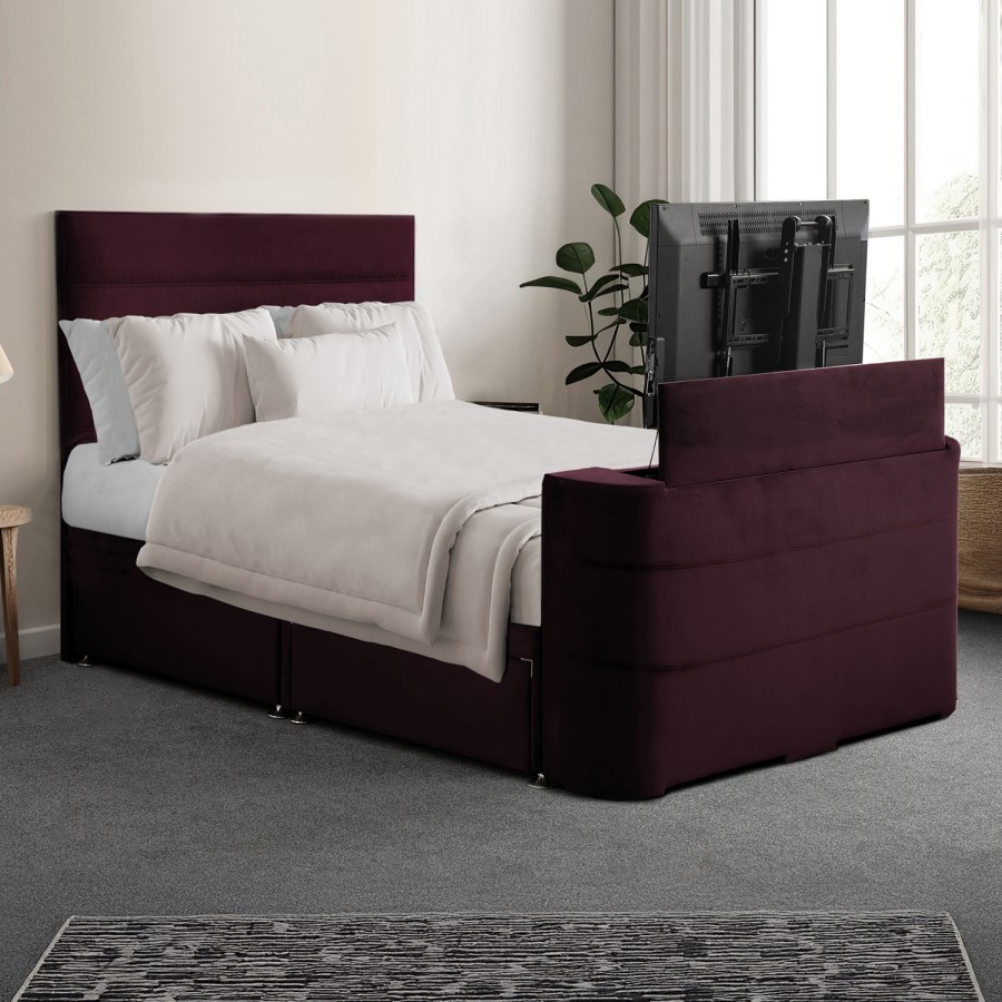 FOL106231_1_Supersize Jackson Hybrid TV Bed Frame with Storage - Image 1