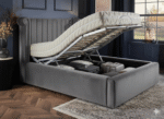 Orion Adjustable Ottoman Bed – Modern Look & Storage Functionality - Image 3