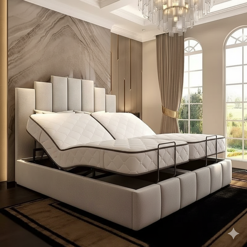 Gemini_Generated_Image_sqt3pysqt3pysqt3 Art Deco Adjustable Electric Ottoman Bed – Classic Style & Spacious Storage - Image 1