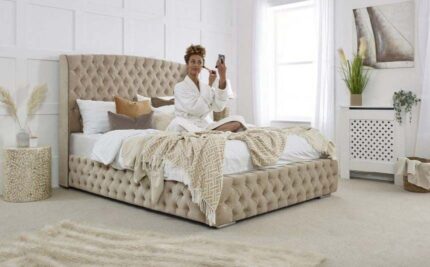 Celeste Ottoman Bed – Space-Saving Modern Storage Solution