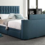 Clara Sparkle TV Bed – Modern Bed Frame with Hidden Technology