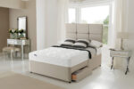 Crown Divan Bed Set with Storage Drawers – Premium Comfort & Space-Saving Luxury