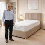 Swift Mobility Bed Adjustable Electric Bed Frame With Headboard - Image 4