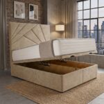 Royal Luxury EVA Divan Ottoman Storage Bed with Side & End Lift Opening Storage - Image 9