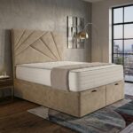 Royal Luxury EVA Divan Ottoman Storage Bed with Side & End Lift Opening Storage