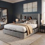 Barcelona Mobility Bed Adjustable Electric Bed Frame With Headboard