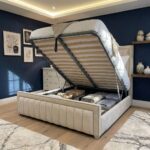 Line Bumper Panel Bed with Gas lift Storage – Luxury Comfort & Smart Space Saving - Image 3