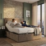 Luna Mobility Bed Adjustable Electric Bed Frame With Headboard - Image 3