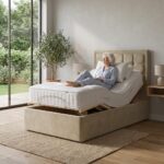 Richard Electric Mobility Single (3ft x 6ft6) Electric Adjustable Bed With Memory Mattress - Image 4