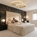 Cream Chesterfield Luxury Royal High Headboard Bed with Gas lift Storage – Luxury Comfort & Smart Space Saving - Image 2