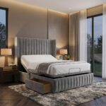 Ellana Mobility Bed Adjustable Electric Bed Frame With Headboard and 2 Drawers All Sizes - Image 5