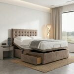 Serena Mobility Bed Adjustable Electric Bed Frame With Headboard and 2 Drawers All Sizes - Image 6