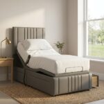 Dreamer Mobility Bed Adjustable Electric Bed Frame With Headboard and 2 Drawers All Sizes - Image 13