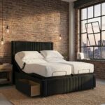 Dreamer Mobility Bed Adjustable Electric Bed Frame With Headboard and 2 Drawers All Sizes - Image 10